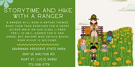 Storytime & Hike with a Ranger