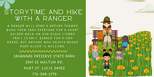 Storytime & Hike with a Ranger primary image