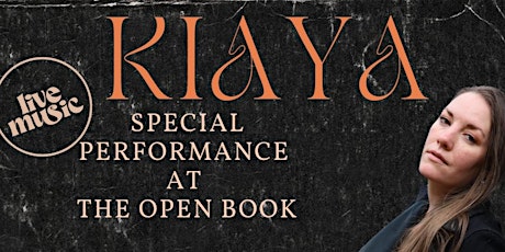 Kiaya @ The Open Book