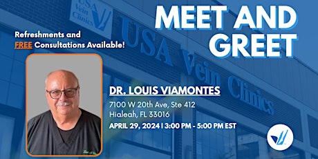 Exclusive Meet & Greet with Our Vein Specialist!