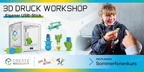 Image principale de 3D-DRUCK WORKSHOP - Dein eigener USB-Stick