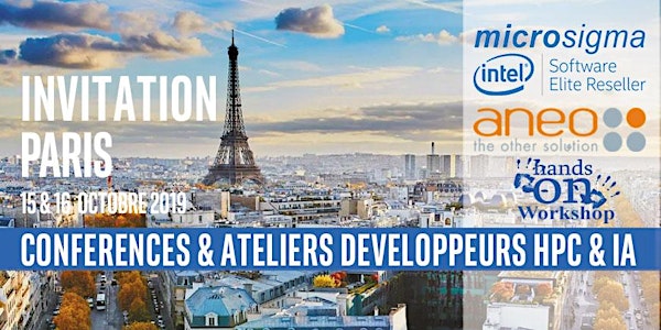 Conférence Développeurs Intel® Software calcul HPC et IA Paris 15-16 Octobr...