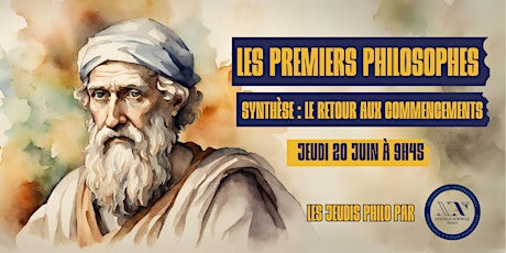 Les premiers philosophes : Atelier de synthèse