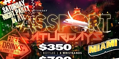 PASSPORT SATURDAYS @ LYFE EACH AND EVERY SATURDAYS OPEN BAR UNTIL 12 (21+) primary image