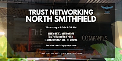 Imagem principal do evento Trust Networking - North Smithfield