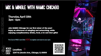 MIXER & MINGLING WITH NAMIC CHICAGO