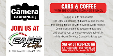 The Camera Exchange & Nikon at Cars & Coffee San Antonio