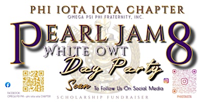 Pearl Jam 8 WhiteOWT Day Party primary image