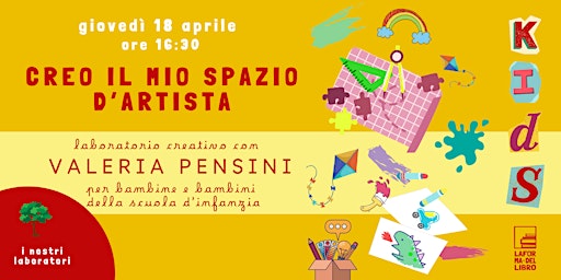 Hauptbild für Laboratorio creativo "CREO IL MIO SPAZIO D'ARTISTA"