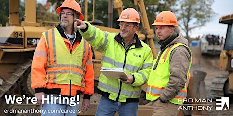 We're Hiring: Construction Services