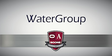 Watergroup Level 2 Cerification Course