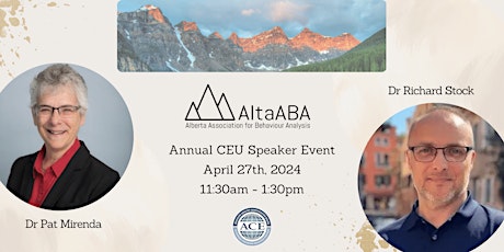 AltaABA Annual CEU Speaker Event 2024