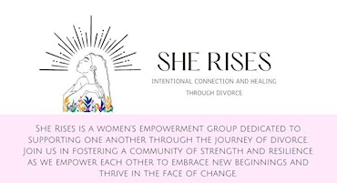Imagem principal do evento SHE RISES, a Women's Empowerment Group