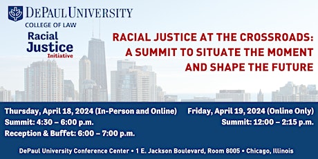 Racial Justice at the Crossroads: A Summit to Situate the Moment and Shape