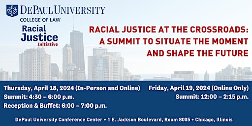 Racial Justice at the Crossroads: A Summit to Situate the Moment and Shape primary image