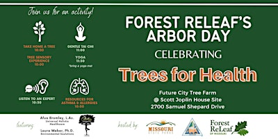 Arbor Day Celebration: Trees for Health primary image