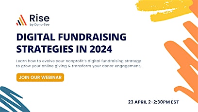 Webinar: Digital Fundraising Strategies in 2024