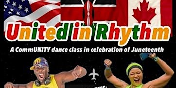 Imagem principal do evento United In Rhythm: A CommUNITY Dance class in celebration of Juneteenth