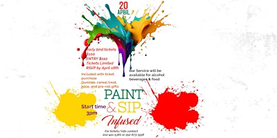 Imagem principal do evento Infused Sip & Paint