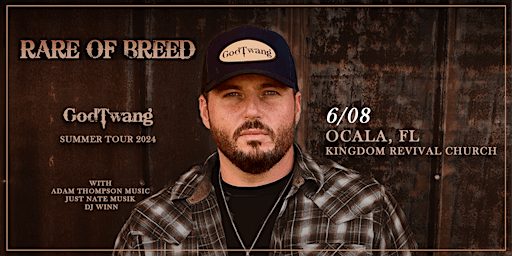 Imagem principal do evento Rare of Breed LIVE at Kingdom Revival Church (Ocala, FL)