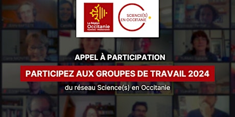 Groupes de travail 2024 - Science(s) en Occitanie - Appel à participation