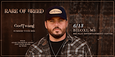 Primaire afbeelding van Rare of Breed LIVE at Big Play Entertainment Center (Biloxi, MS)