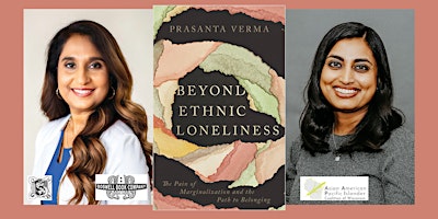 Prasanta Verma, author of BEYOND ETHNIC LONELINESS - a Boswell event primary image
