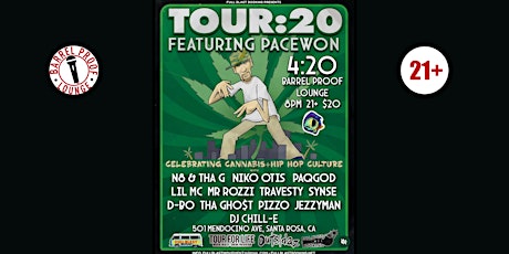 Full Blast Booking Presents - Tour:20 - A Celebration of Cannabis & Hip Hop Culture