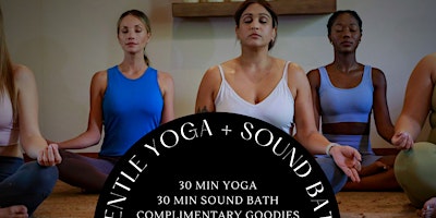 Imagem principal de Gentle Yoga + Sound Bath