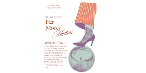 Imagem principal do evento HER MONEY MATTERS