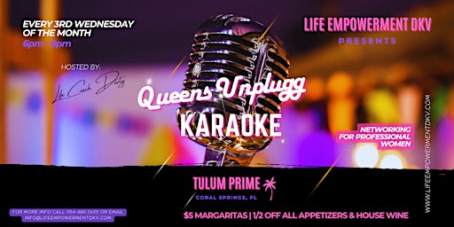 Imagem principal do evento Queens Unplugg Karaoke