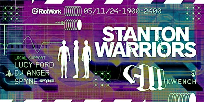 Footwork Presents - Stanton Warriors primary image