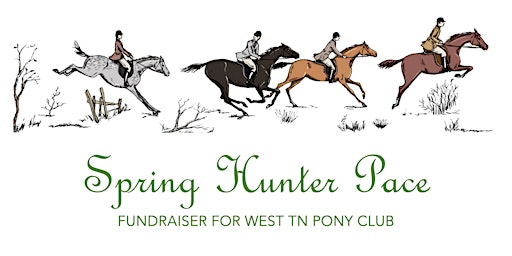 Imagem principal do evento 2024 WEST TN PONY CLUB SPRING HUNTER PACE