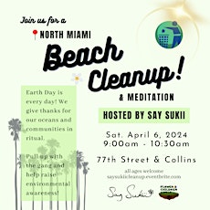 5/4 Beach Clean Up w/ Say Sukii