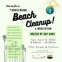 Image principale de 5/4 Beach Clean Up w/ Say Sukii