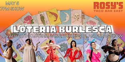 Imagem principal de Loteria Burlesca - Cinco de Mayo Games and Burlesque