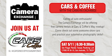 The Camera Exchange at Cars & Coffee San Antonio