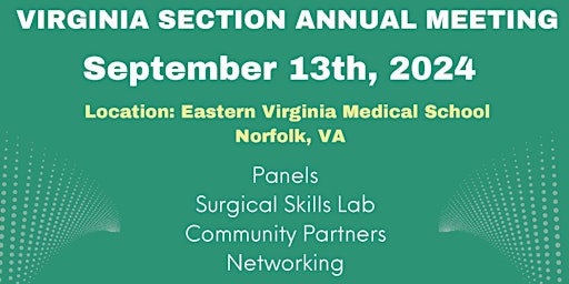 Virginia Section Meeting  primärbild