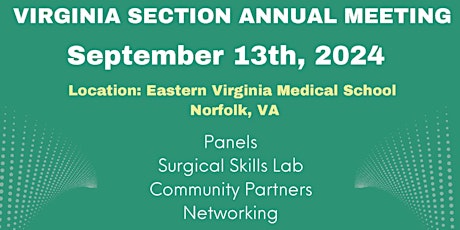 Virginia Section Meeting