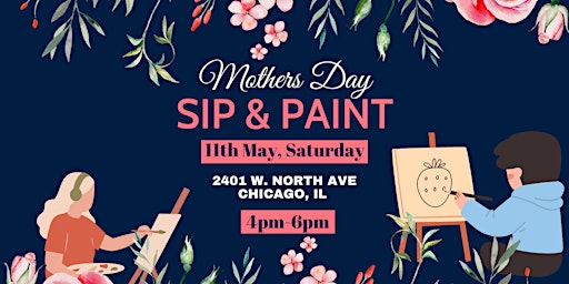 Primaire afbeelding van Mother's Day Sip & Paint