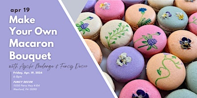 Imagem principal do evento Make Your Own Macaron Bouquet