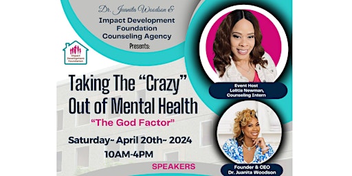 Imagem principal do evento Taking The “Crazy” Out of Mental Health