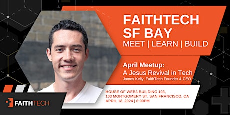 Imagem principal de FaithTech SF Bay Area - April Meetup