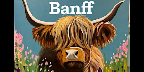 BANFF highland cow paint night