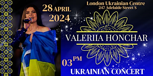 Primaire afbeelding van Ukrainian Concert by VALERIIA HONCHAR