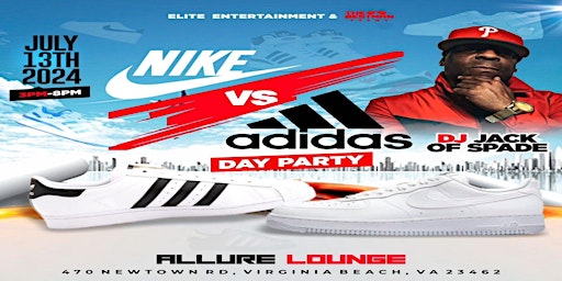 Primaire afbeelding van Nike vs Adidas Day Party