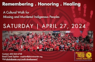 Hauptbild für Remembering, Honoring, Healing: Cultural Walk for MMIP