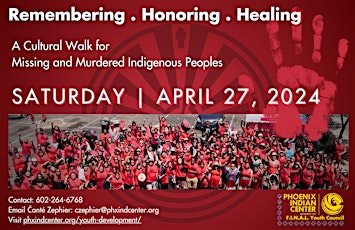 Remembering, Honoring, Healing: Cultural Walk for MMIP