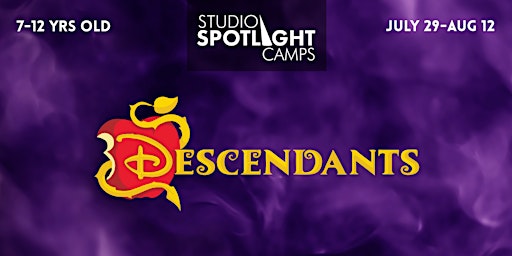 Imagem principal do evento Studio Spotlight Camps: Descendants