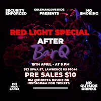 Imagem principal do evento Red light special after BarQ